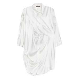 HIGH Women's Oversized Cotton Poplin Shirt Women WHITE Shirts